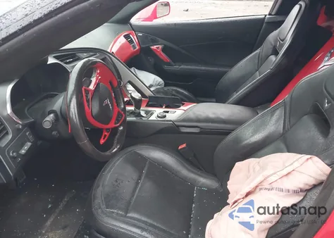 2014 Chevrolet Corvette Stingray Z51 z USA, uszkodzony, nr VIN 1G1YK3D77E5133864